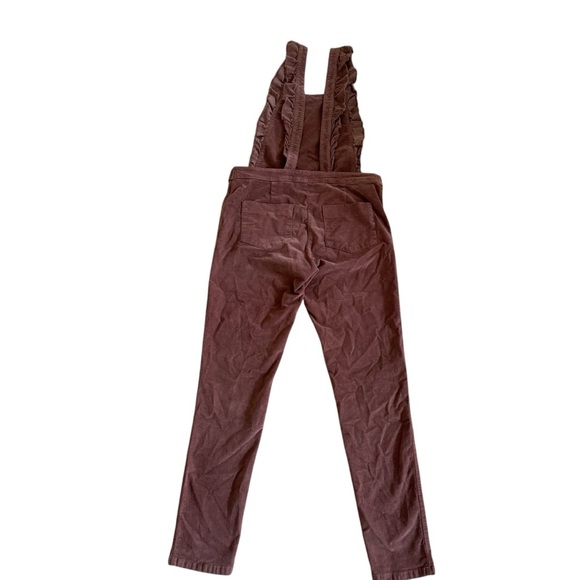 Emile et Ida Soft Corduroy Jumpsuit Mauve Dusty Rose Straight Leg L - Picture 4 of 10